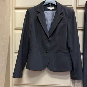 Calvin Klein dark gray suit